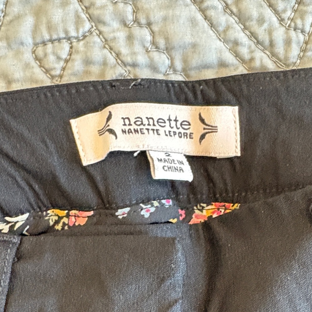 Nanette Lepore Black Pants - Picture 2 of 3